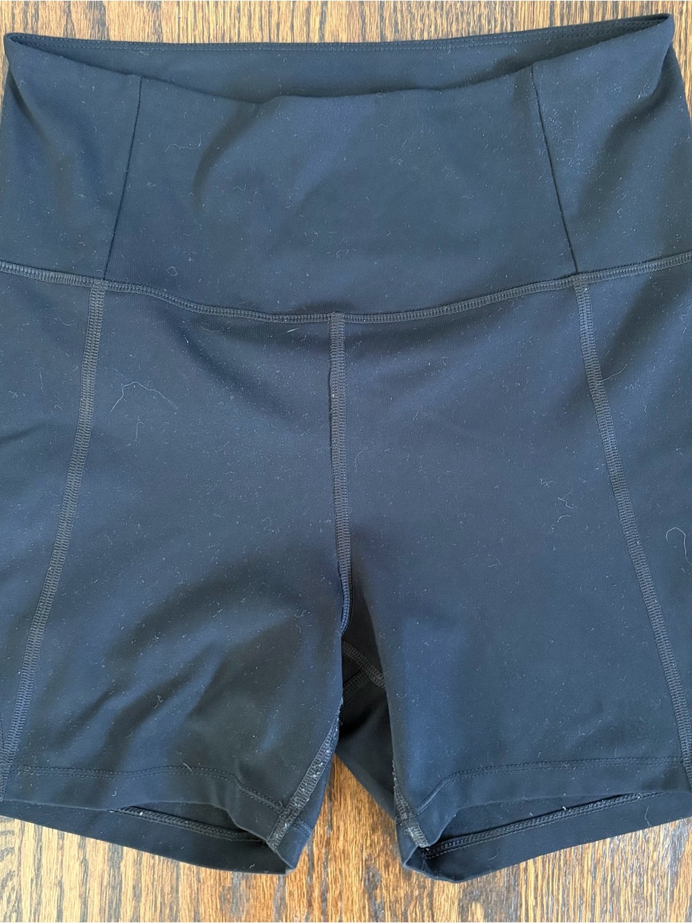 girlfriend collective Black High-Rise Bike Shorts